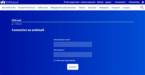 ovh webmail se connecter.